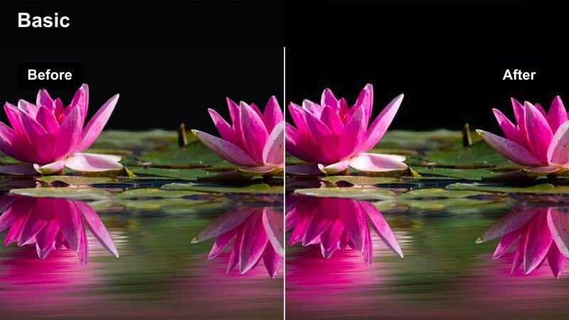 Wide shot of a new city skyline from a bridge with warm cinematic color.