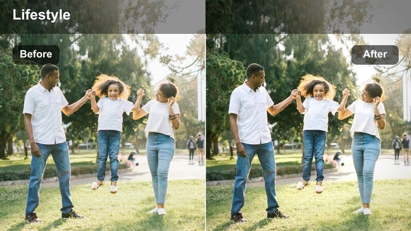 City lights window filter on night urban apartment vlog footage