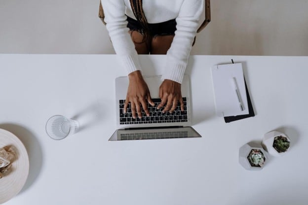 typing a prompt