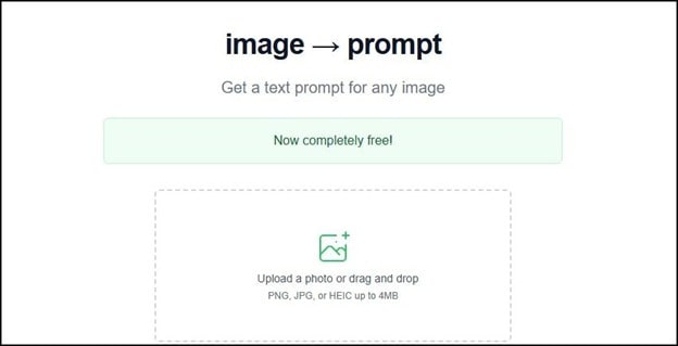 imageprompt homepage