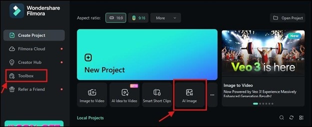 filmora ai image