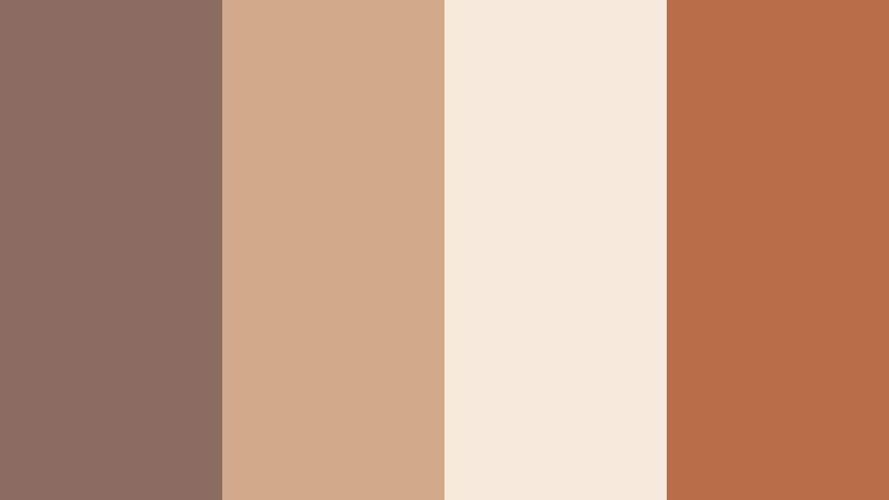 clay pot market muddy taupe color palette with hex codes