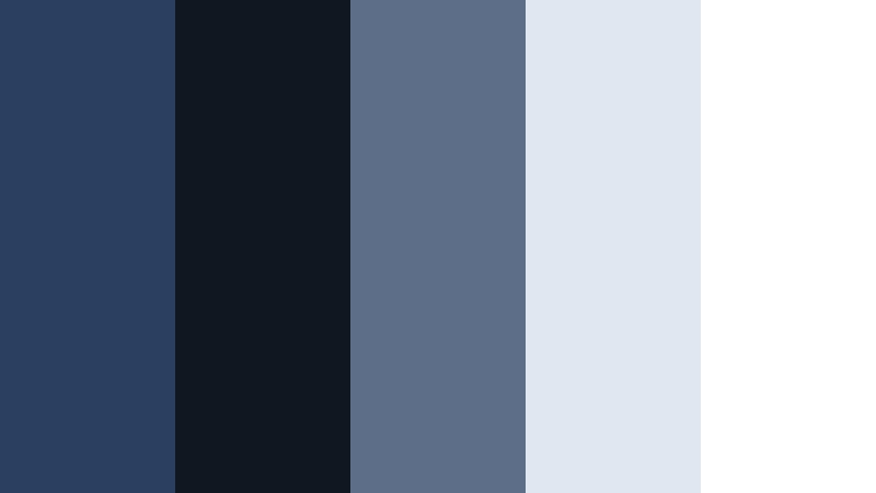 clean dashboard indigo denim indigo color palette with hex codes