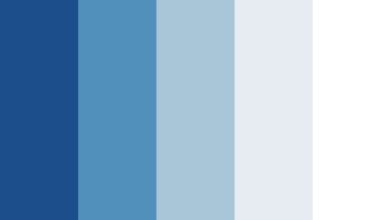 clear horizon blue and silver financial advisor color color palette with hex codes