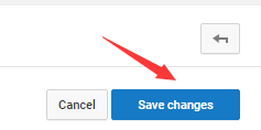 click save changes