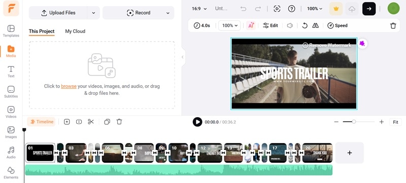 clipchamp alternative flexclip