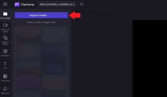 upload your video