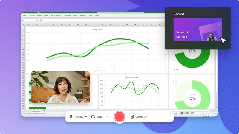 clipchamp screen recorder