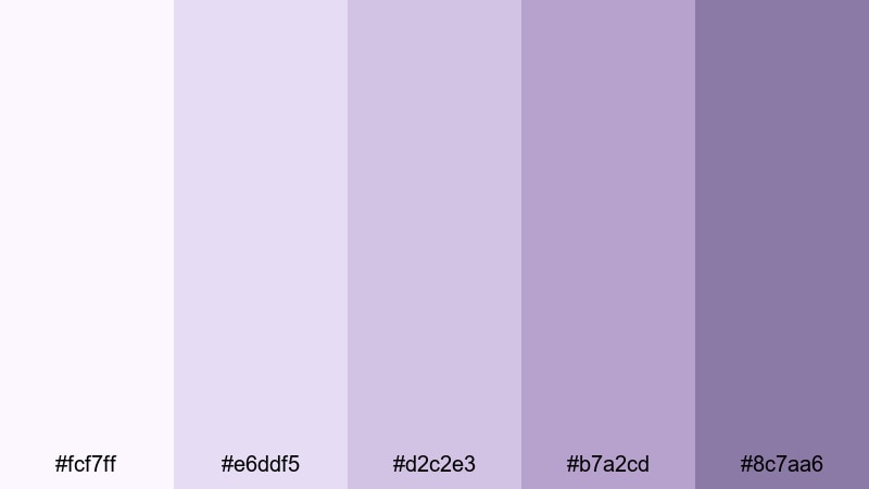 cloud blanket hues cozy color palette with hex codes
