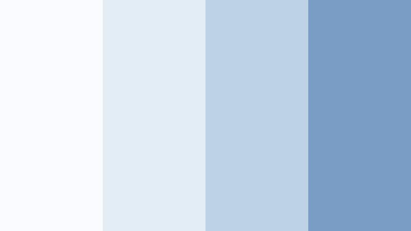 cloud dashboard minimal frost blue color palette with hex codes