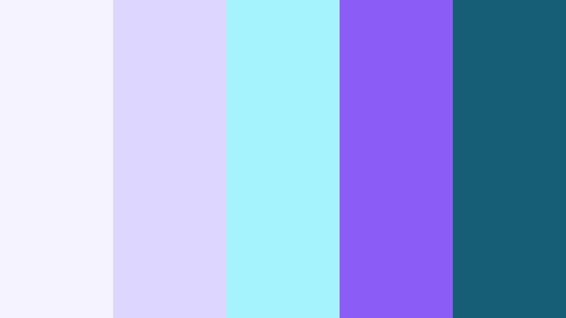 cloud ide glow purple and cyan developer tool color color palette with hex codes