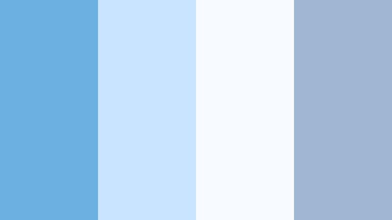 cloud soft studio angel blue color palette with hex codes