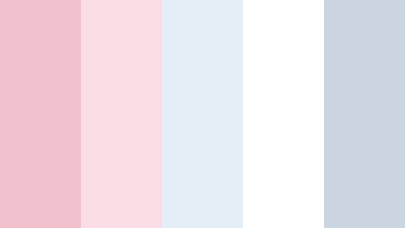 cloud soft studio powdered rose color palette with hex codes