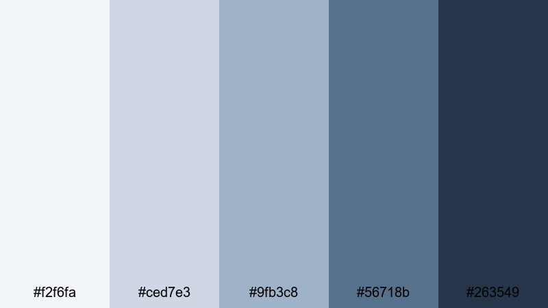 cloud sync dashboard rainy day color palette with hex codes