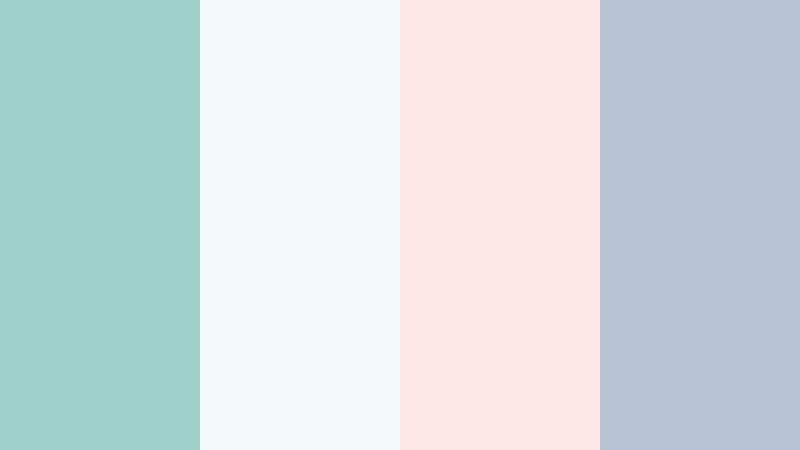 cloudlight bedroom cloudy aqua color palette with hex codes