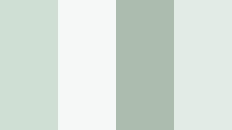 cloudlight studio eucalyptus mist color palette with hex codes