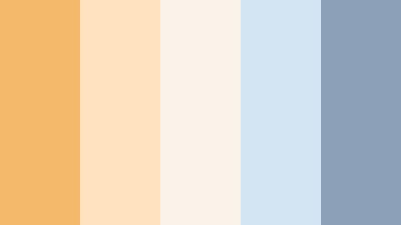cloudline amber breeze cosmic amber color palette with hex codes