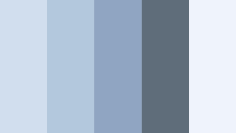 cloudline interface pale sky color palette with hex codes