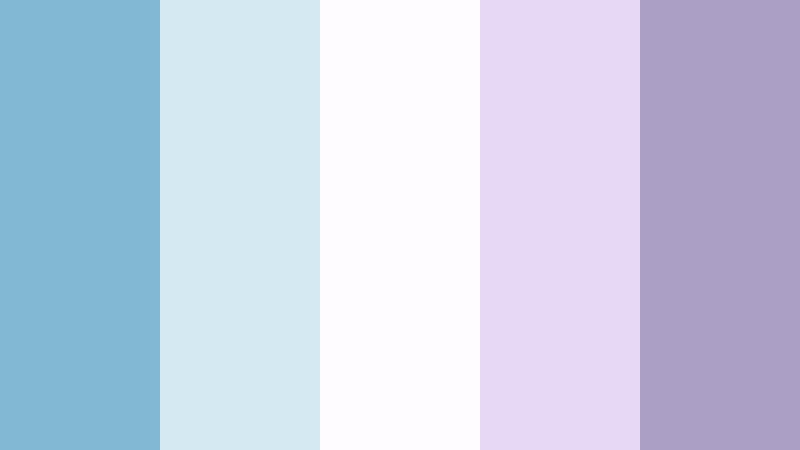 cloudlit lagoon story soft sea blue color palette with hex codes
