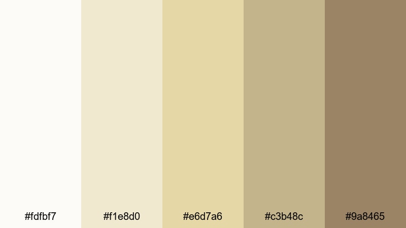 cloudsoft canvas flax color palette with hex codes