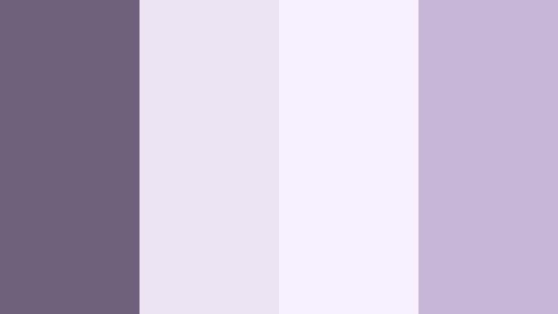 cloudsoft mauve story smoky lilac color palette with hex codes