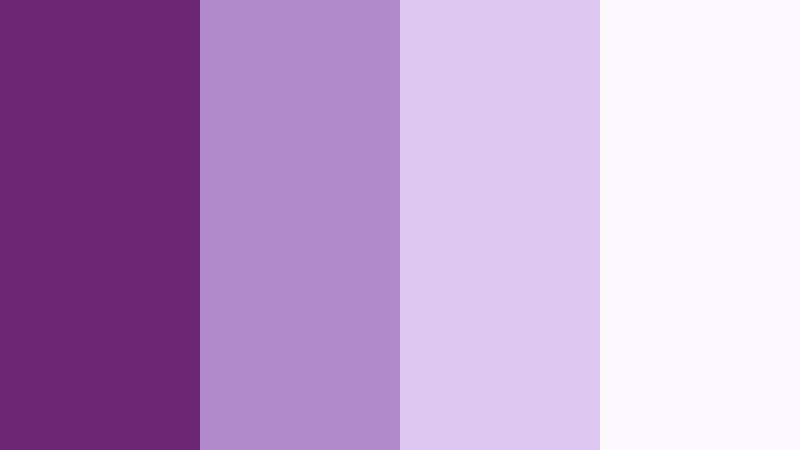 cloudsoft orchid fade deep orchid color palette with hex codes