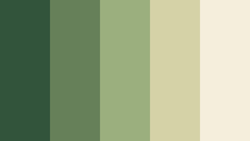 clover cream forest color palette color palette with hex codes