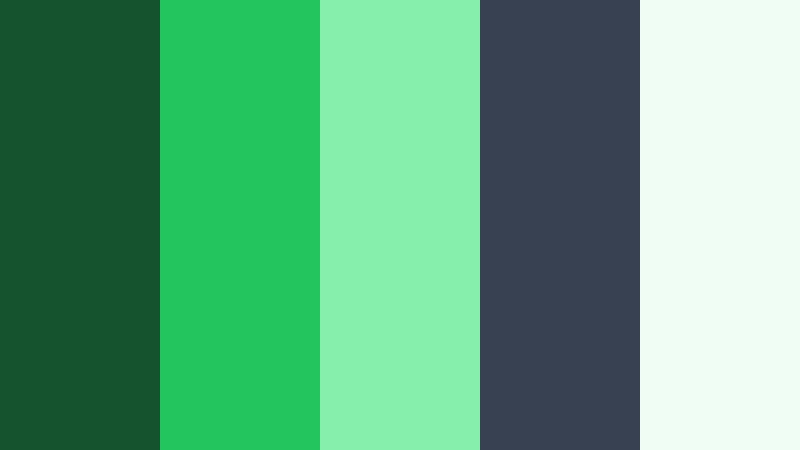clover pulse green and charcoal hr software color color palette with hex codes