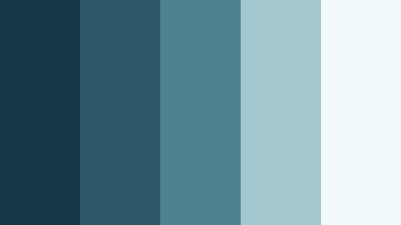 coastal cinema mist cinema blue color palette with hex codes