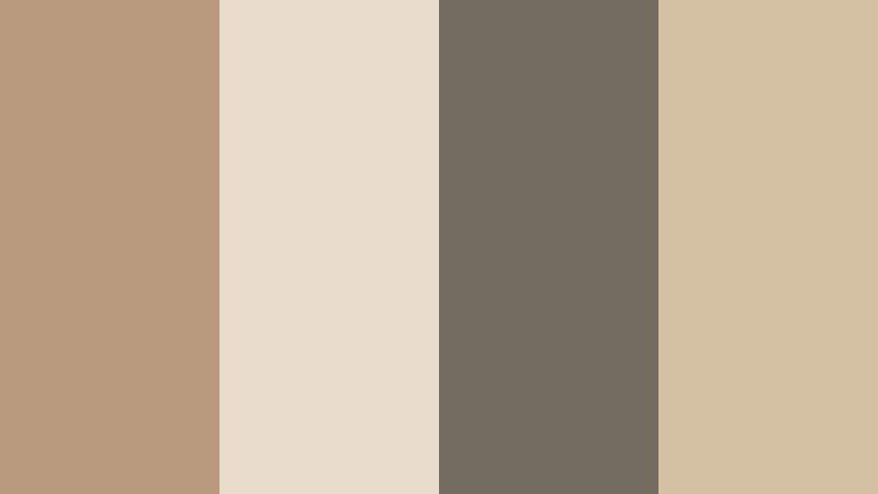 coastal driftwood neutrals sand dune color palette with hex codes