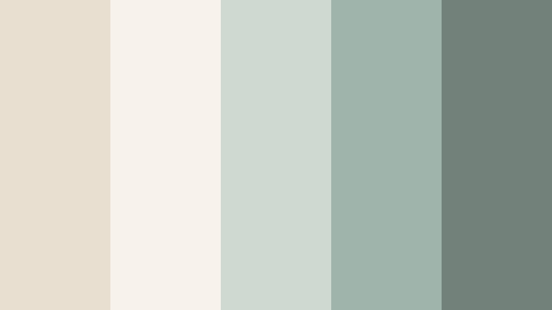 coastal linen breeze cool sand color palette with hex codes