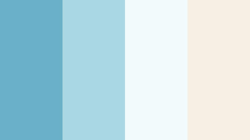 coastal morning haze moonstone blue color palette with hex codes