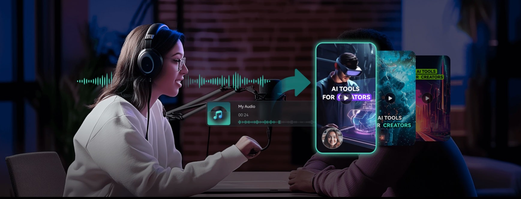 filmora voice generator