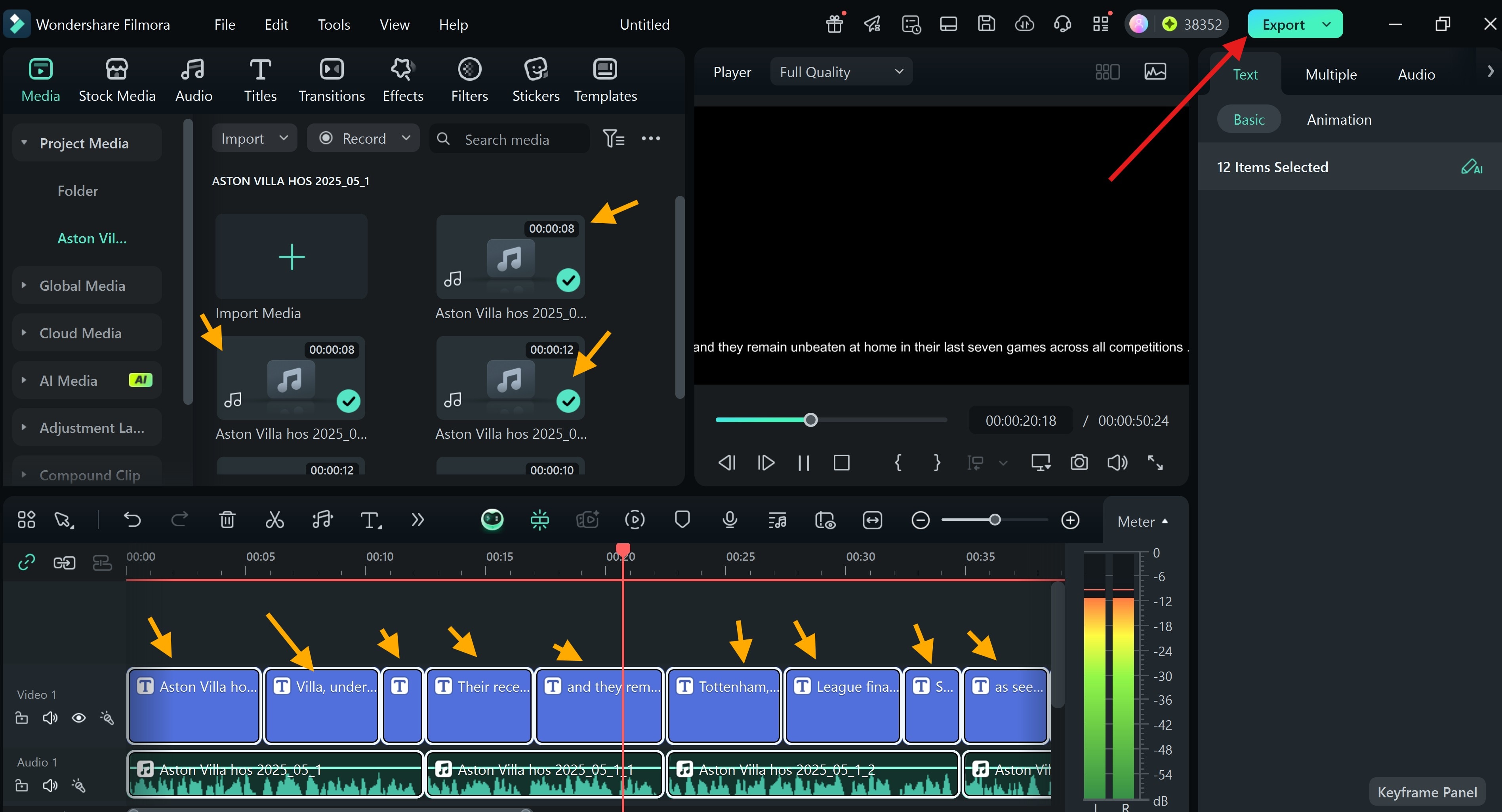 edit and export accent file