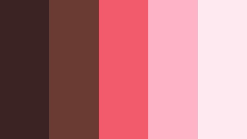 cocoa cherry neon pop dark cocoa color palette with hex codes