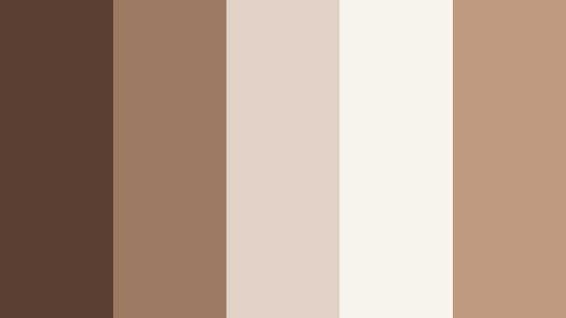 cocoa cream interface soft cocoa brown color palette with hex codes