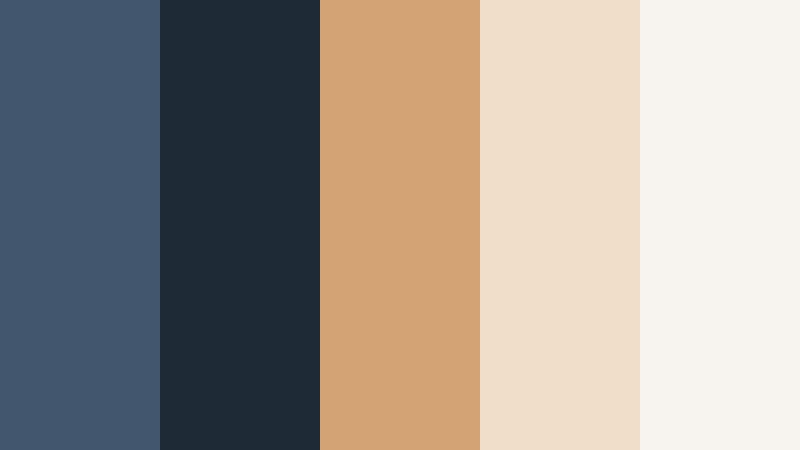 coffee shop corner vintage denim color palette with hex codes