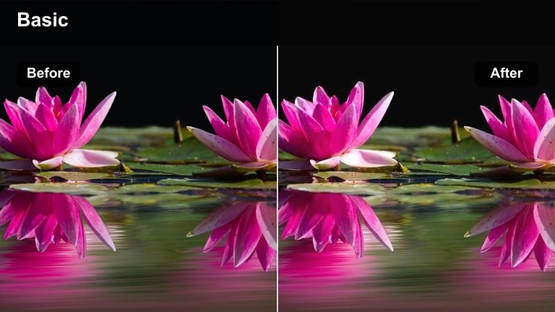 Two people talking at a coffee table in warm indie-style lighting and color.