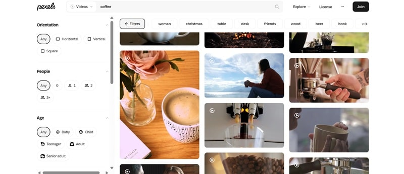 free coffee videos on pexels