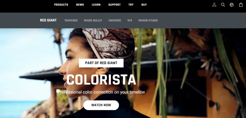 red giant colorista color grading photography software