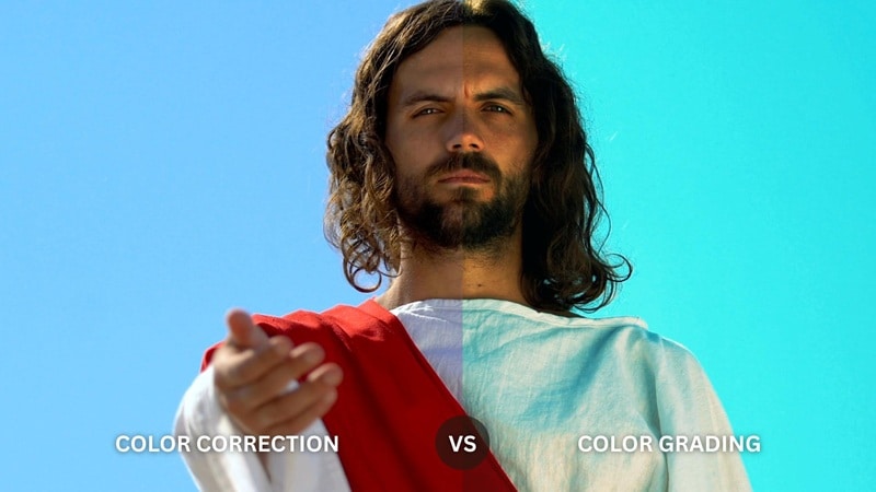 color correction vs color grading
