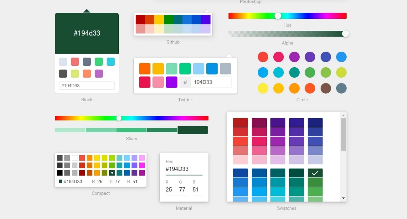 hex color picker