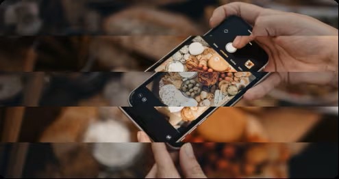 Teal and orange cinematic color grading filter.