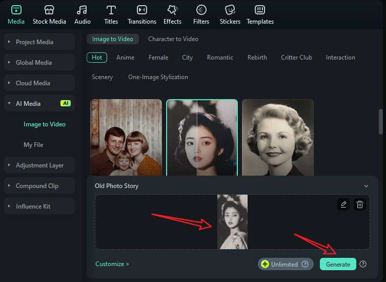 animate and colorize photos on windows