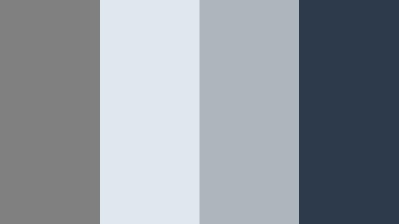 concrete skyline drift stone gray color palette with hex codes