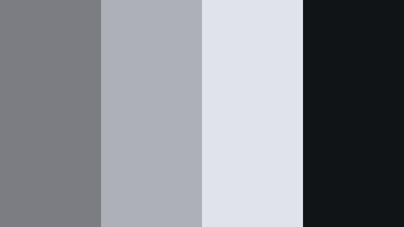 concrete studio calm storm gray color palette with hex codes