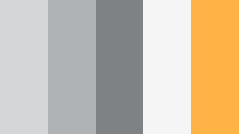 concrete studio grid misty horizon color palette with hex codes