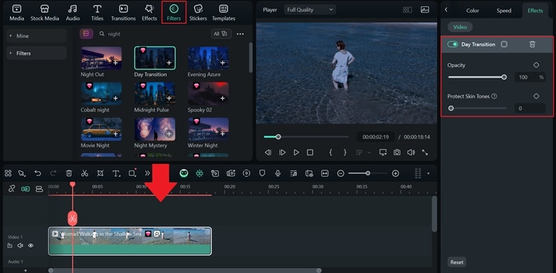 access effects and apply to video