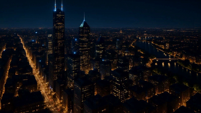 night to video result using keyframe
