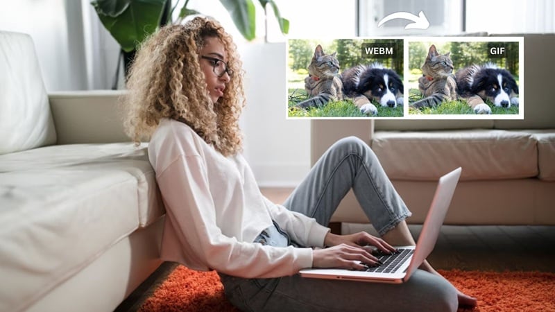 considerations when converting webm to gif